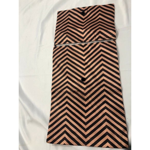 Authentic Mac Make Up Bag Case Storage Travel Case Bow Pink Vintage 13" x 9.3" - Picture 3 of 6